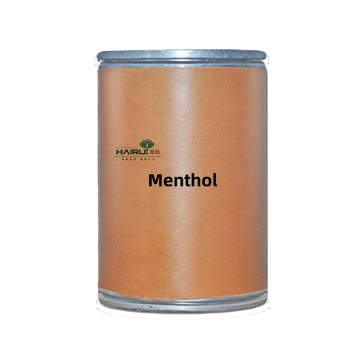 99% menthol crystal သည် အနံ့အရသာနှင့် ပြည့်စုံသည်။