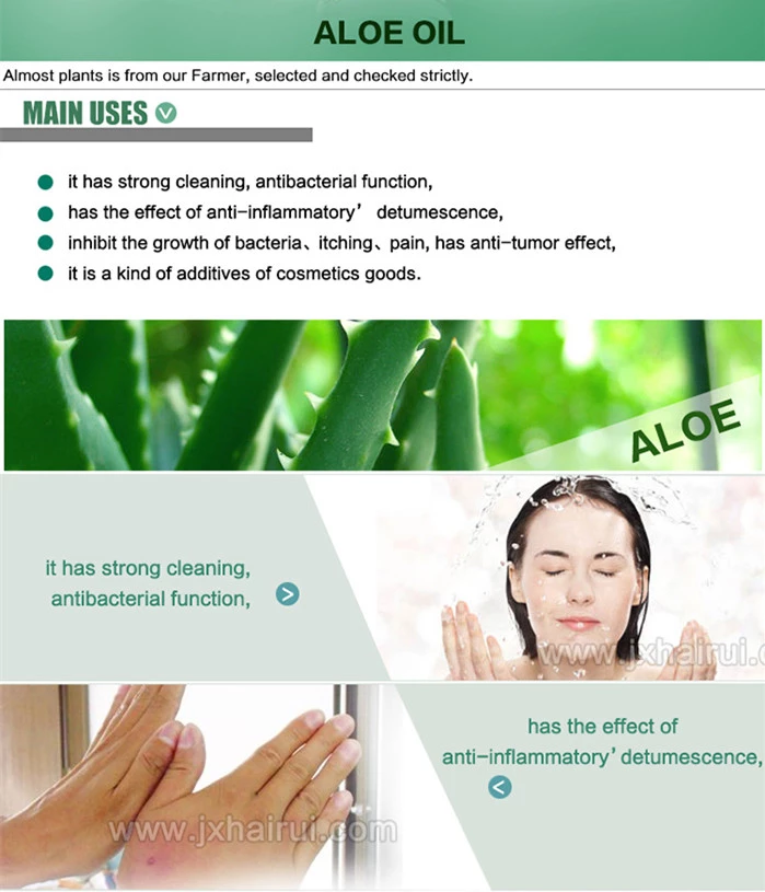 Chinese aloe oil of price for many aspects