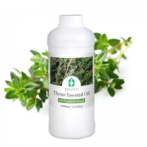 Natural Plant Extract Thyme oil Anti-infection bakeng sa Moriri oa Thyme Oli ea Bohlokoa