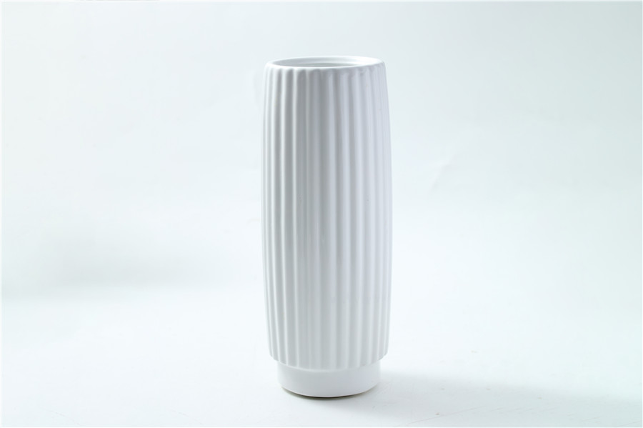 Minimalist Frosted Vase for Modern Home Decor