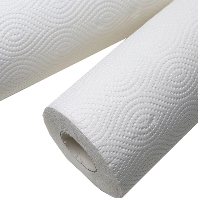 Multifunctional Clean Embossed Disposable Kitchen Tissue Towel Roll