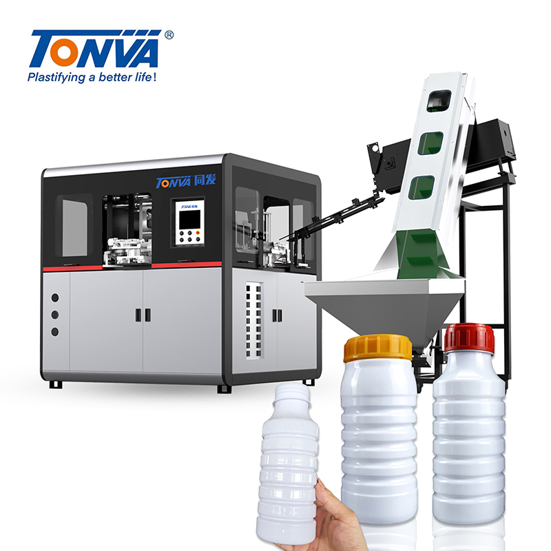 Máquina automática de soplado de botellas de pesticidas para PET