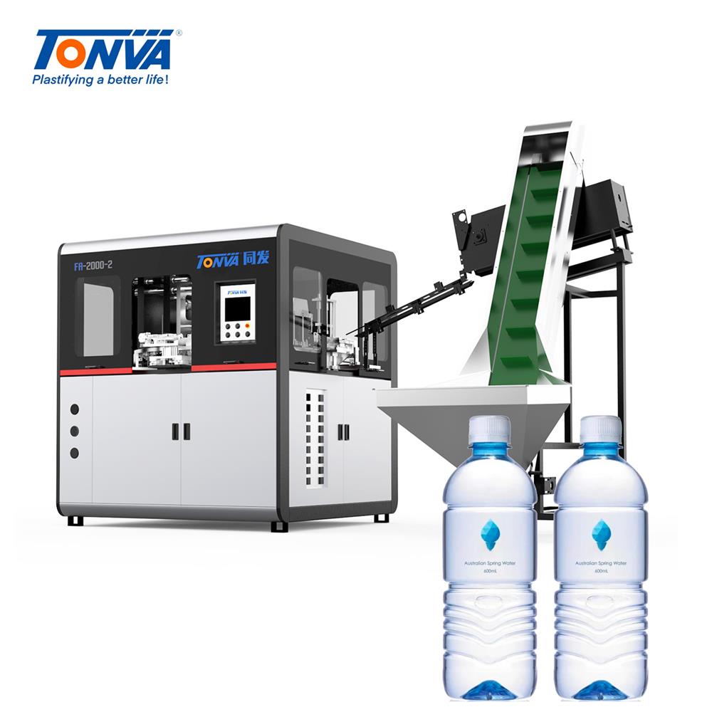 330ml 500ml botella de agua de plástico PET botella de consumición máquina de moldeo por soplado y estiramiento