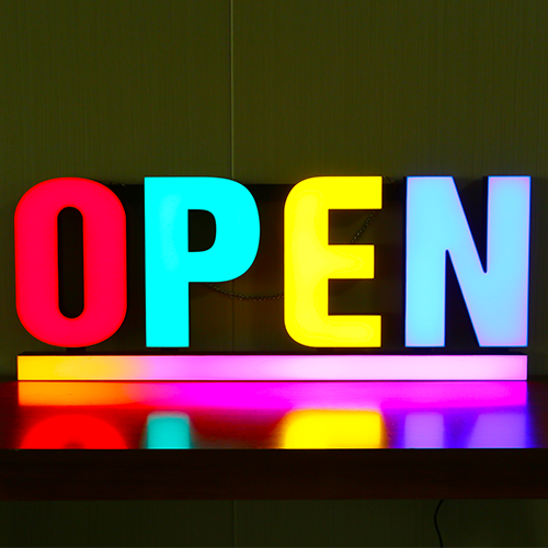 open sign led