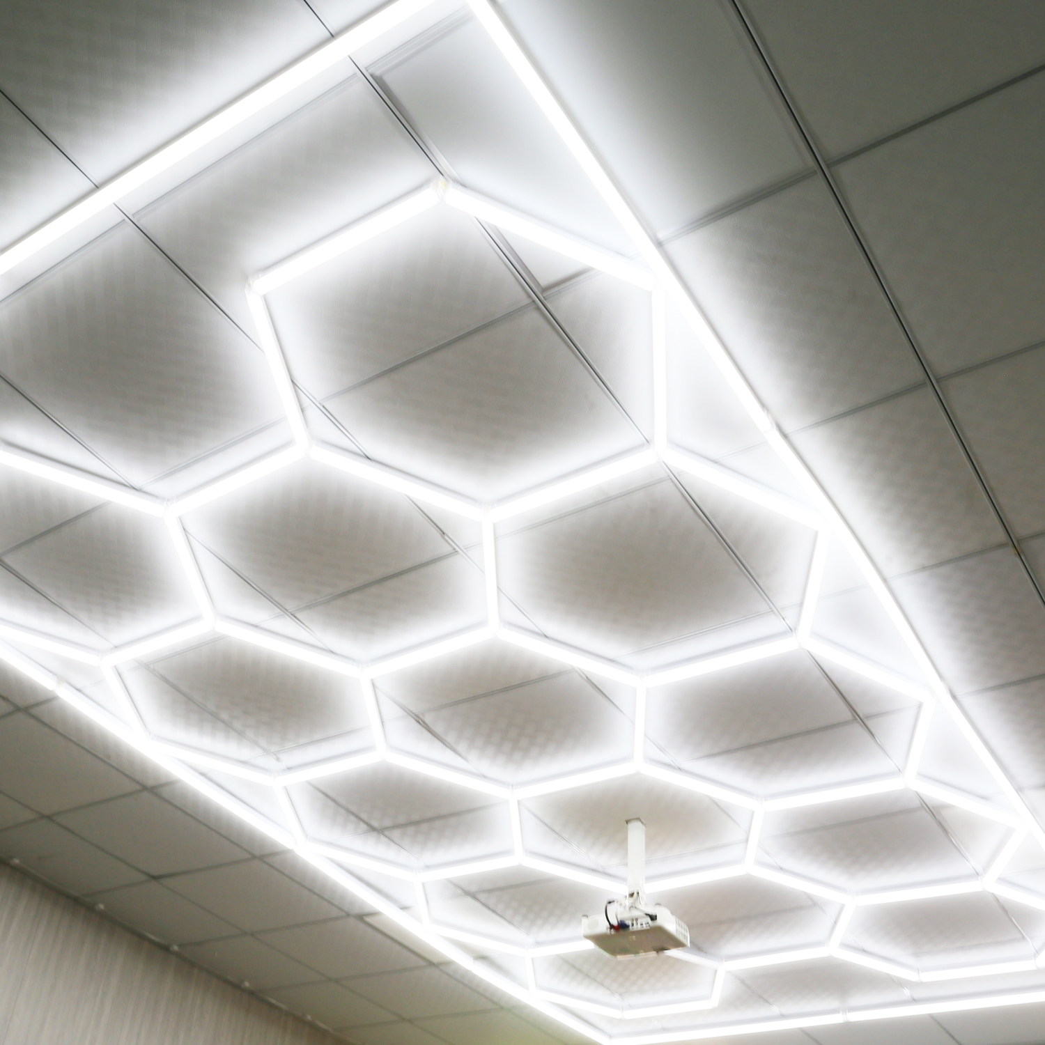 Transform Your Space with Hexagonal Honeycomb LED Lighting