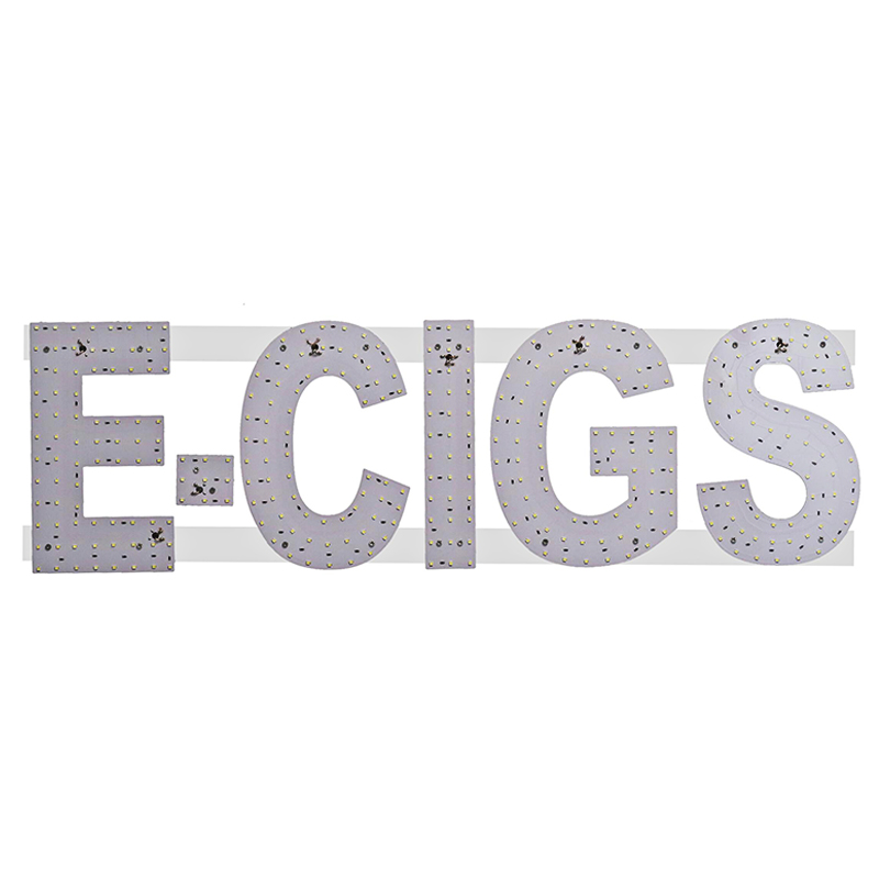 High-Quality E-CIGS LED Signage - Eye-catching