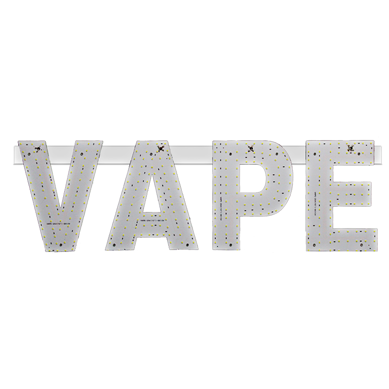 Personalized Vape LED Signages - Custom Design