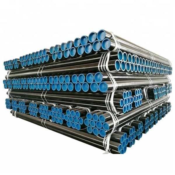 Wholesale Price China API 5L X42 X52 X60 X65 Black Carbon Steel Pipe