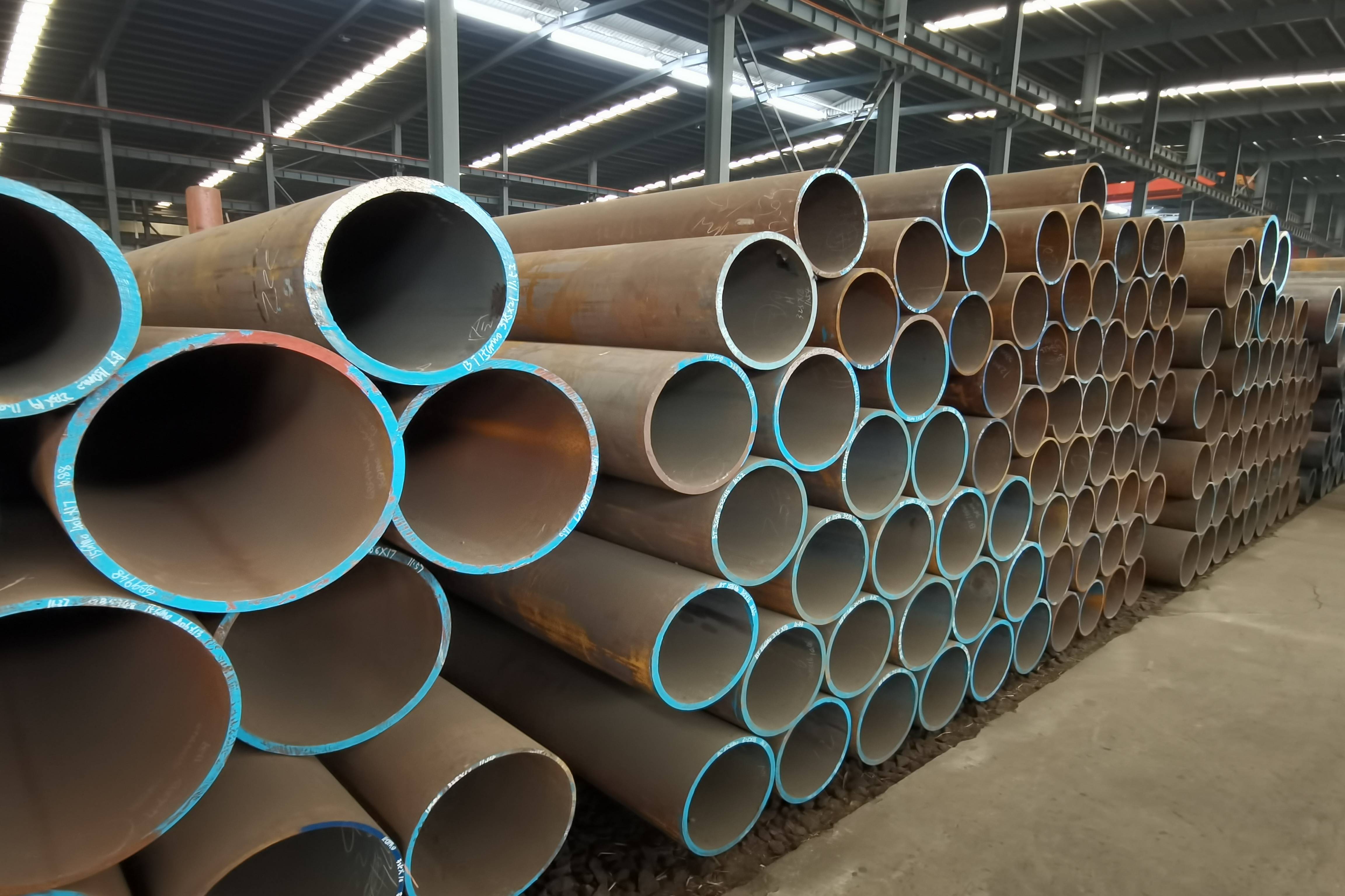 Chinese seamless tube factory stock goes down due to price stimulation