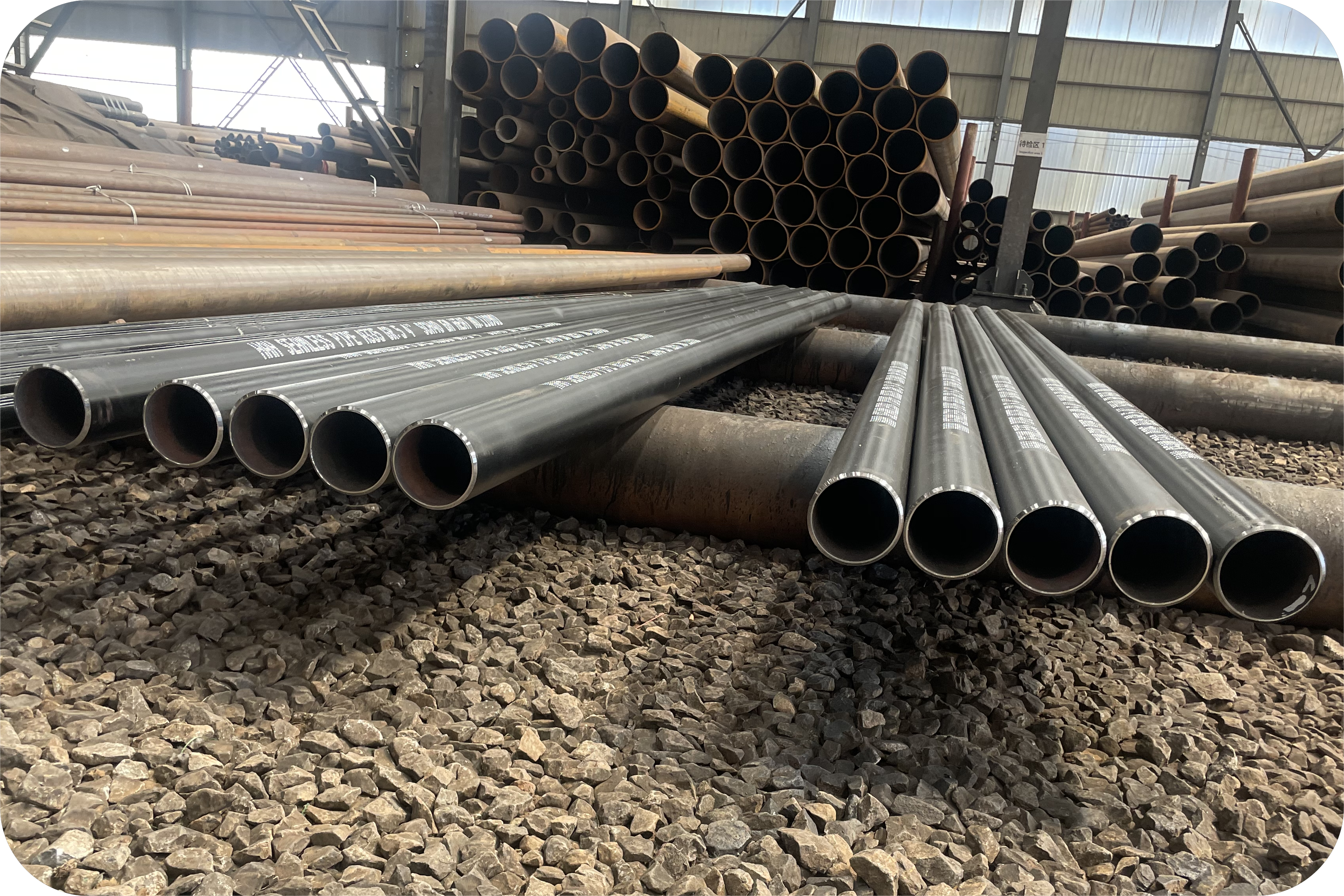 Second shipment of pipes to India