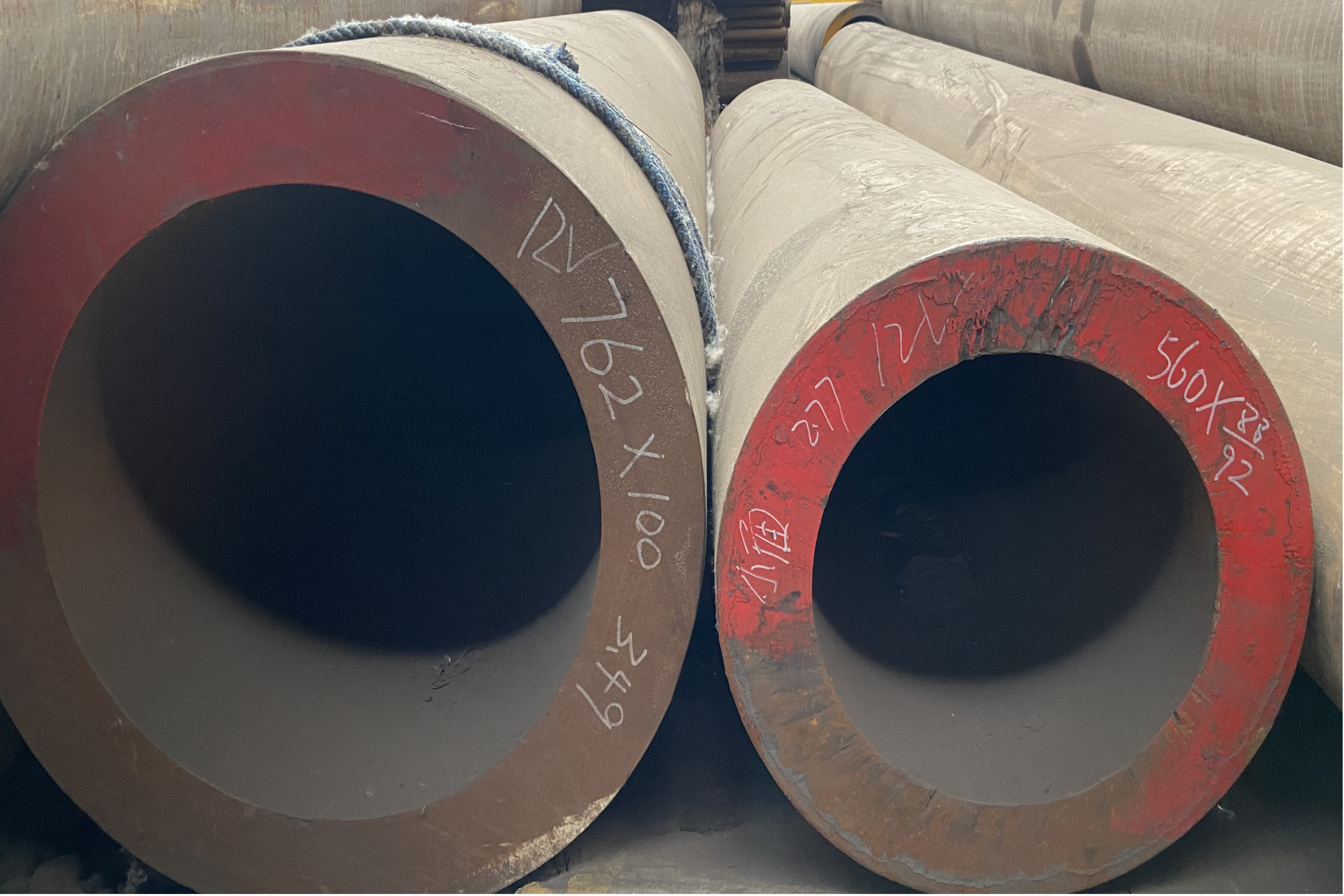 Thick-walled steel pipe
