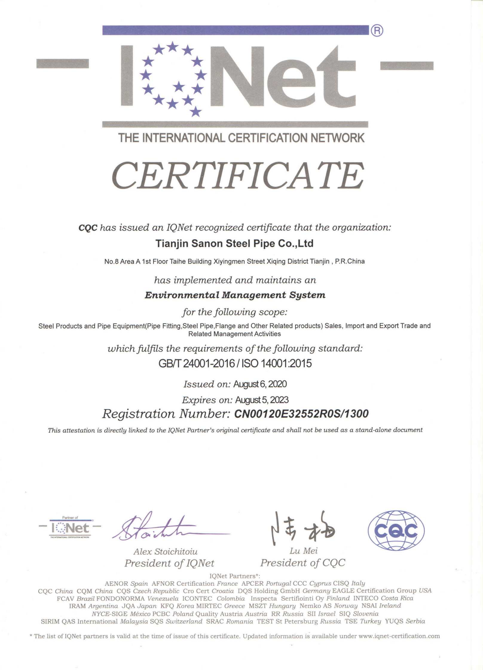 IQNet ISO14001_00