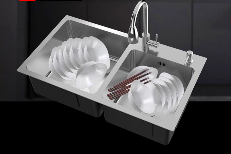 Las ventajas de los lavabos de cocina de acero inoxidable01v4c