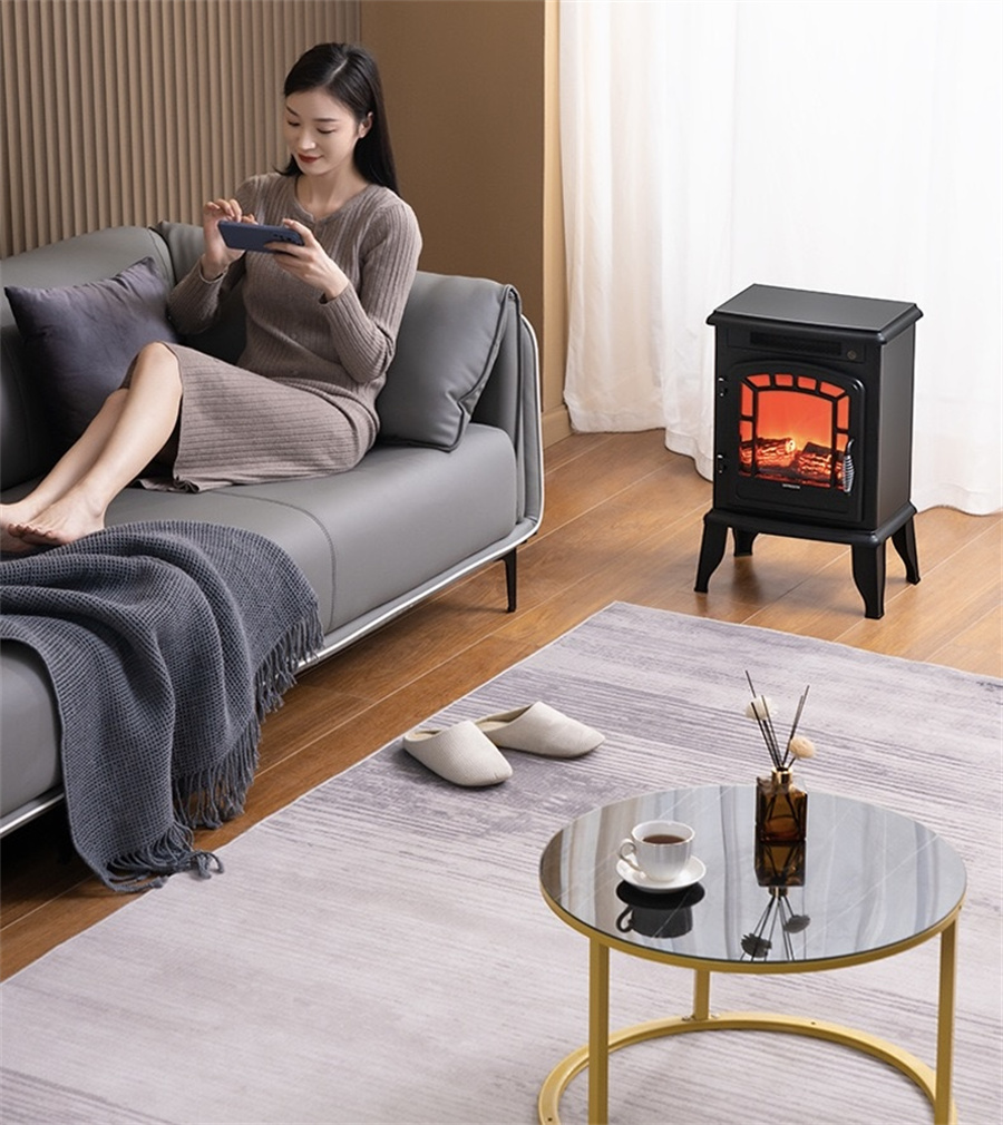 Stand Style Electric fireplace heater02cv9