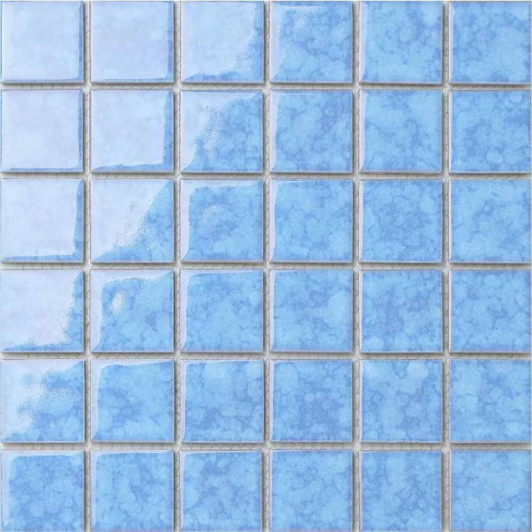 Kiln series swimming pool tiles: unique colors and textures