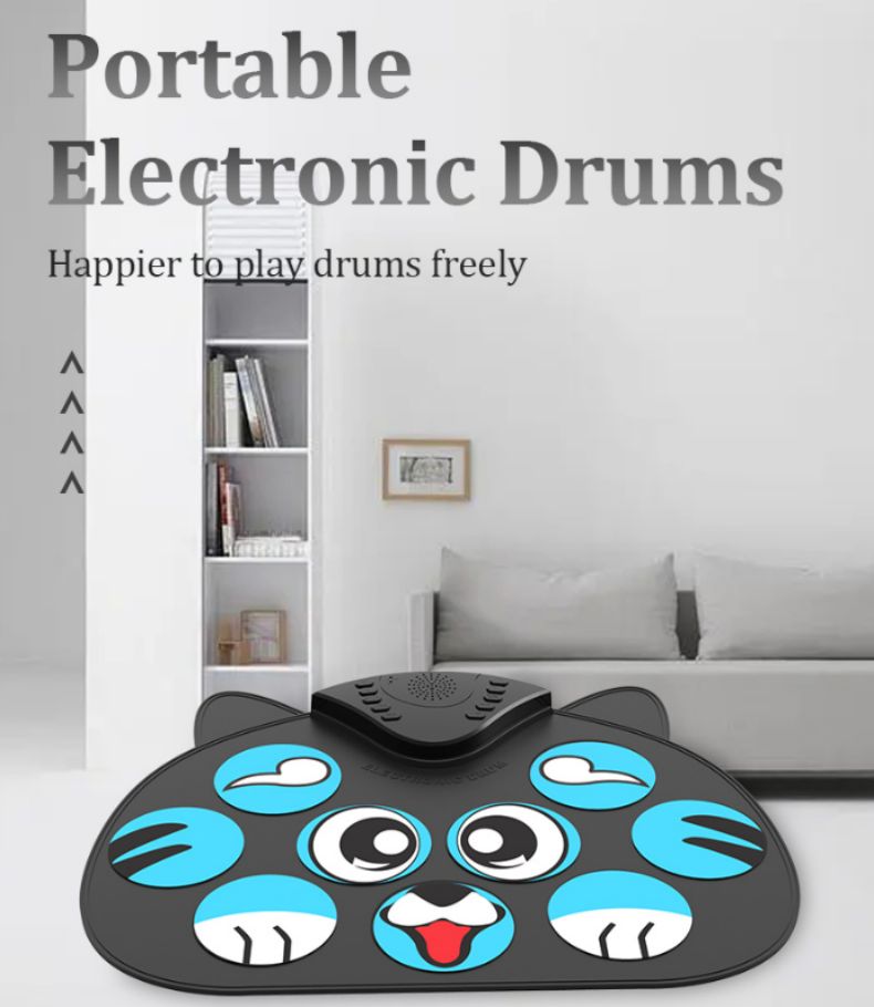  Hand Roll Up Electronic Drum 27c2