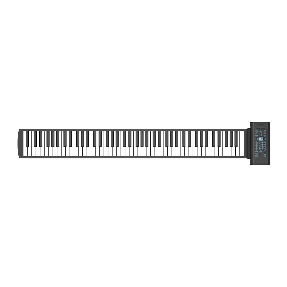 Portable 88 Keys Flexible Silicone Konix PB88 Electronic Roll Up Piano