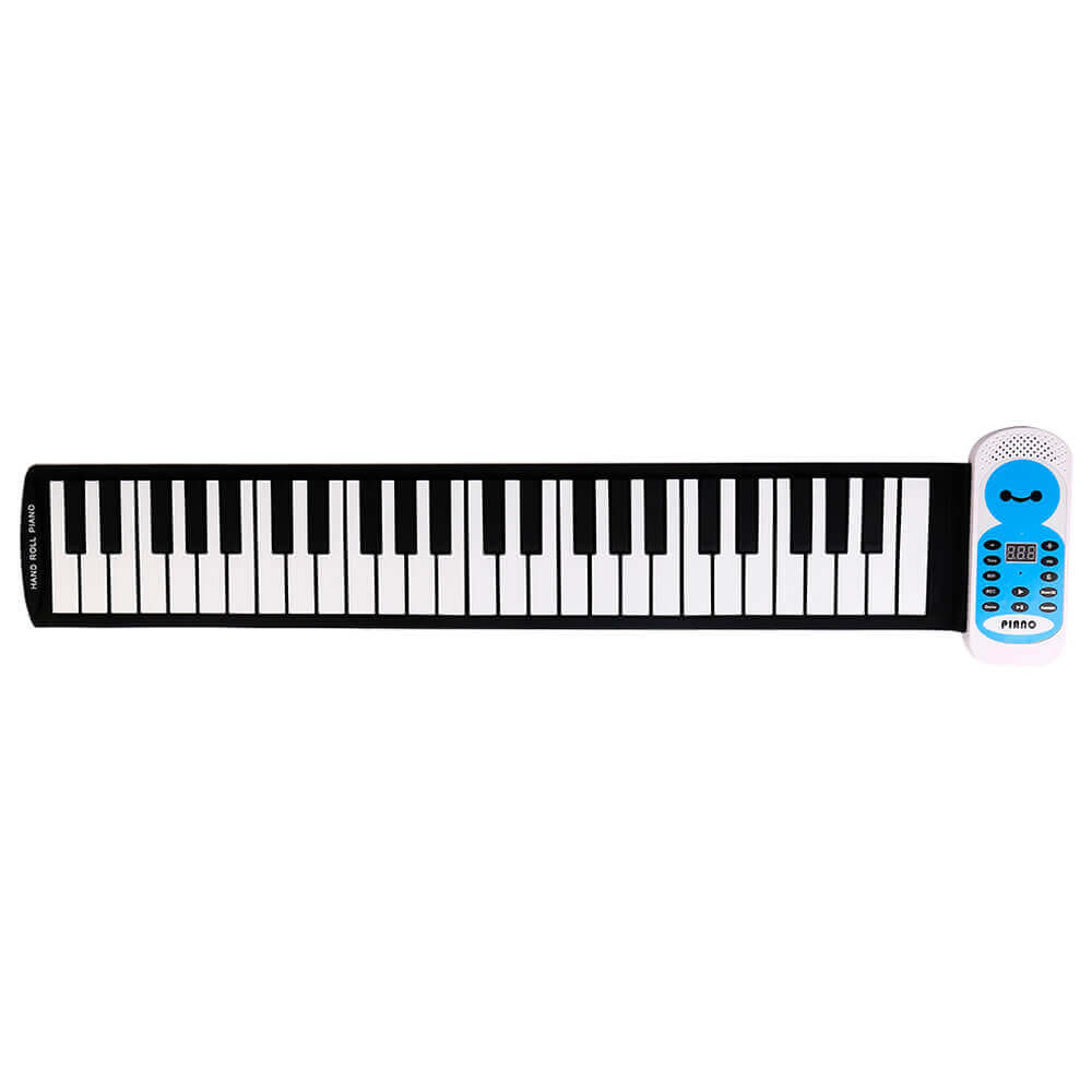 Roll Up Mini Music Professional Midi Keyboard Piano 49 Keys Rainbow Piano