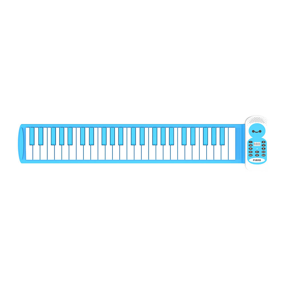 49 Keys Roll Up Piano Portable Electronic with Environmental Silicone Keyboard