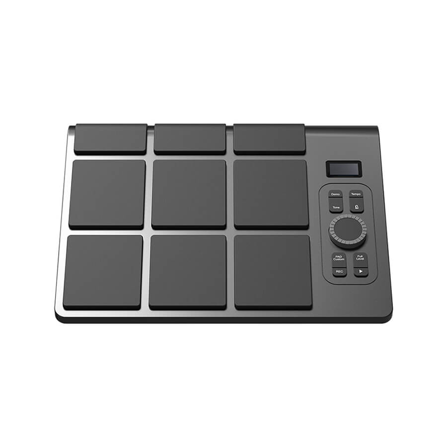 Electronic Velocity sensitive drum kit pad ED02 Digital Portable Electronic J...