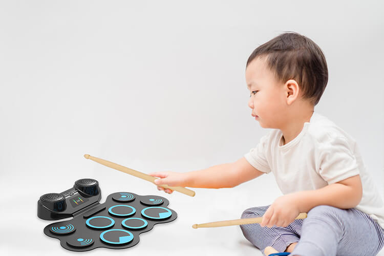 Trends in the Popularity of Children's Roll-Up Electronic Drums and Konix