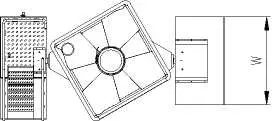 Square Cone Bin Blender - Farmaatsia keemiline pulber väikese mahutavusega segisti segamispulbri masina varustus (1)w63