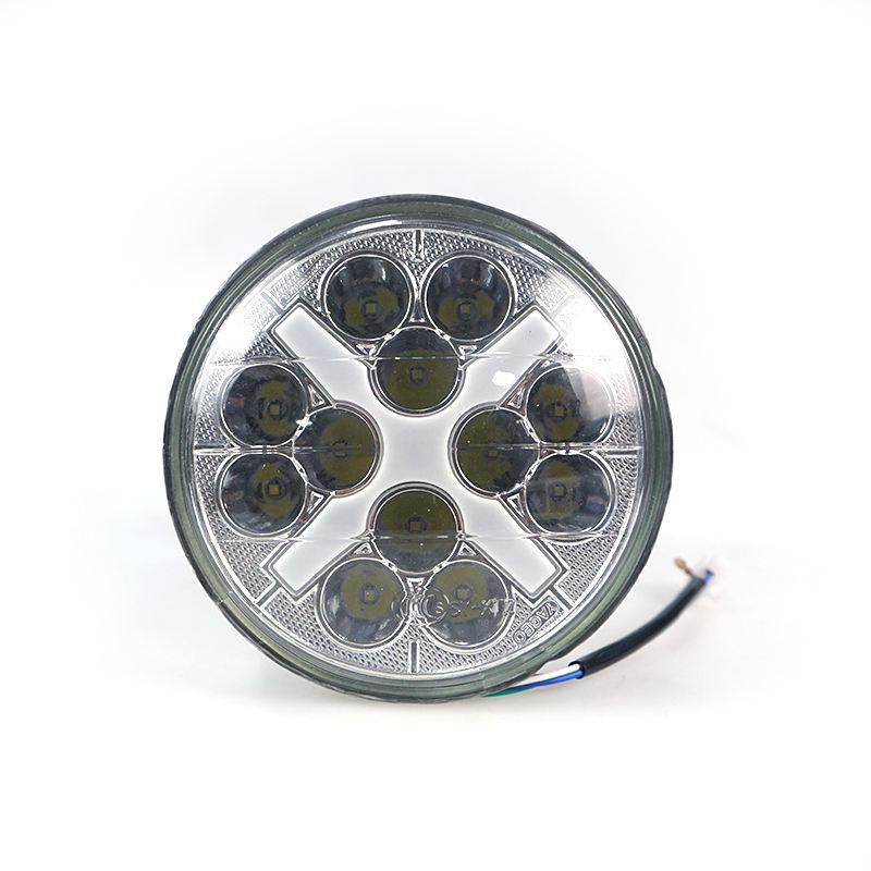 GN Motorcycle GN125 GN150 Round Brightness High Beam Flash LED Light Headlamp Motorcycle Led Headlight Assy