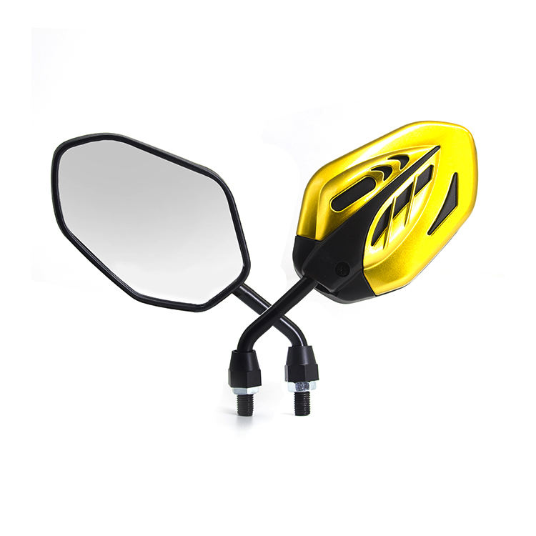 Universal Motorcycle M8 8mm Thread Handlebar Side Mirror Motorcycle Glass Rearview Mirrors