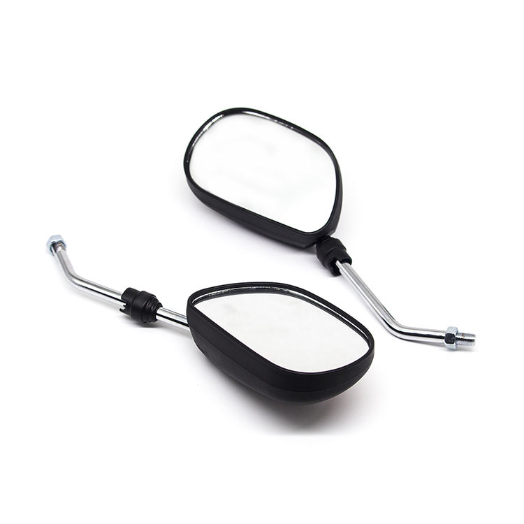 One Pair Motorcycle Rearview Mirror Side Glass Rear M8 Thread View Mirrors For Universal Motorcycle