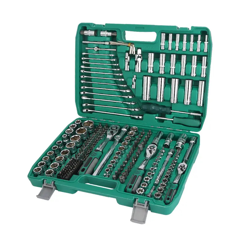 Wholesale High Quality Steel 206pcs Motorcycle Repair Tools Kit Set Accessories And Parts Tool Sets For Motorcycle Repair Shop