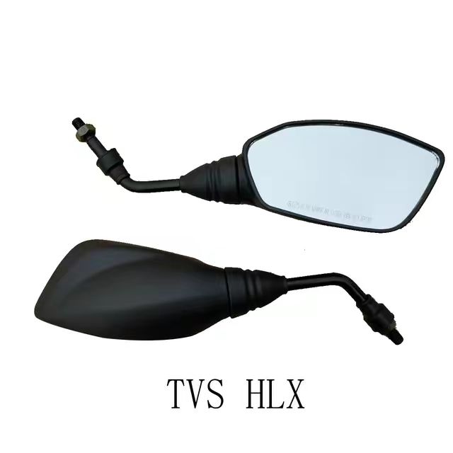 TVS HLX Motorcycle Rearview Mirror - High Quality Replacement
