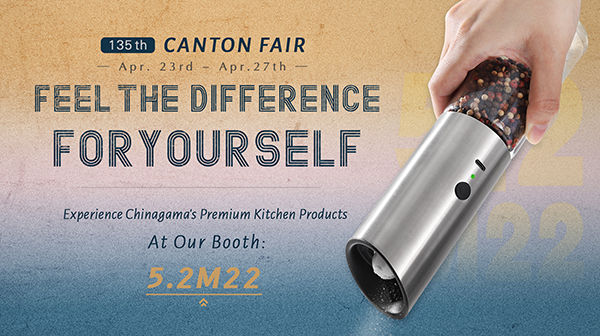 Chinagama Kitchenware Factory Invites You to the 2024 Canton Fair