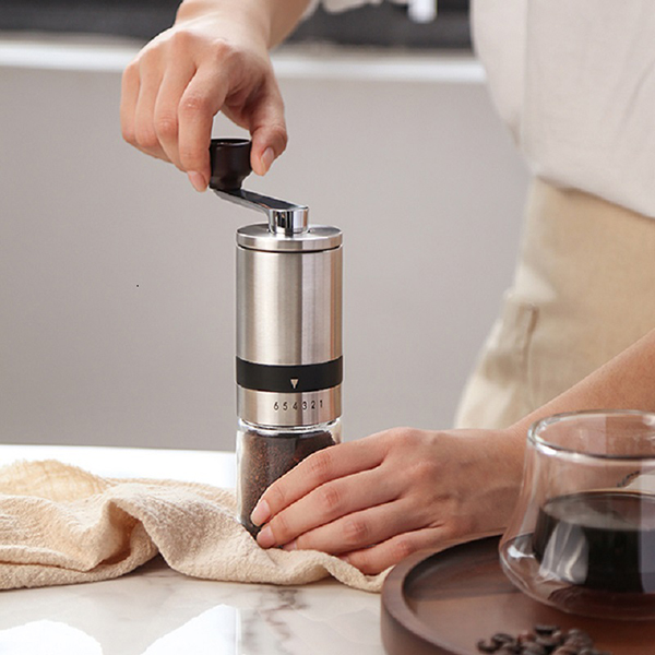 how to use manual coffee mill6jf
