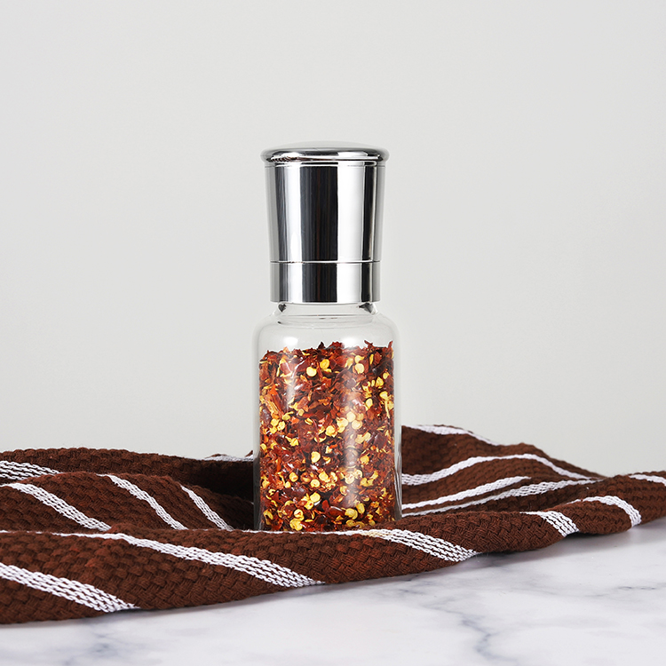 ODM Borosilicate Glass Salt & Pepper Grinder