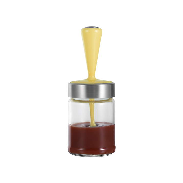 숟가락과 도매 아침 식사 도구 꿀 잼 유리 항아리