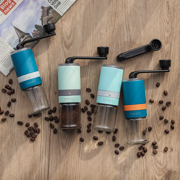  ODM Colorful Adjustable Manual Coffee Grinder 