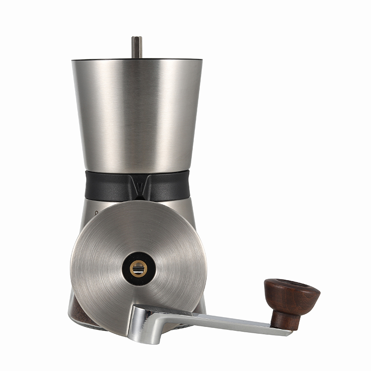 Portable Manual Coffee Grinder in Stainless Steel with Ceramic Burr