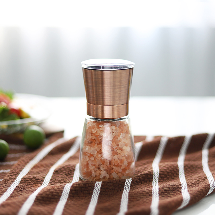 ODM Metal Pepper Grinder with Glass Jars
