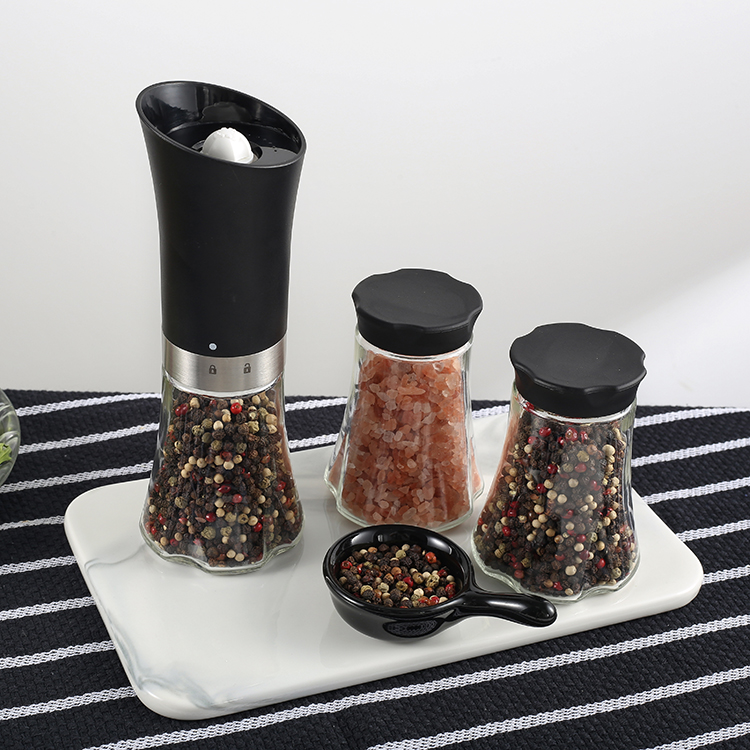 Battery Operated Herb Grinder with Spice Storage Jars