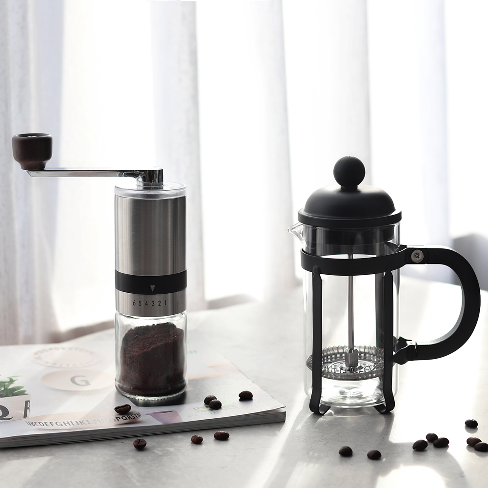 Accept Customized Glass Coffee Set