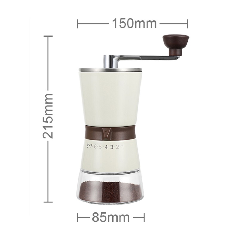 ODM Customized Premium Coffee Mill with Glass Bottle