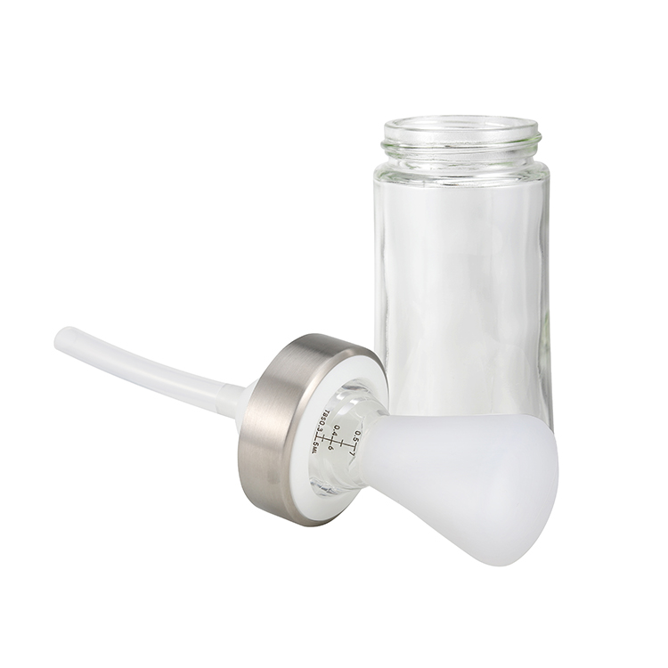 Escova de óleo de cozinha personalizada ODM com garrafa de vidro