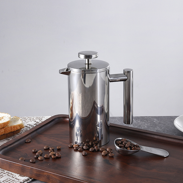 Máy pha cà phê ép kiểu Pháp bằng thép không gỉ tùy chỉnh của ODM