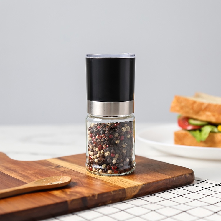  Bulk Portable Pepper Grinder with Glass Jar