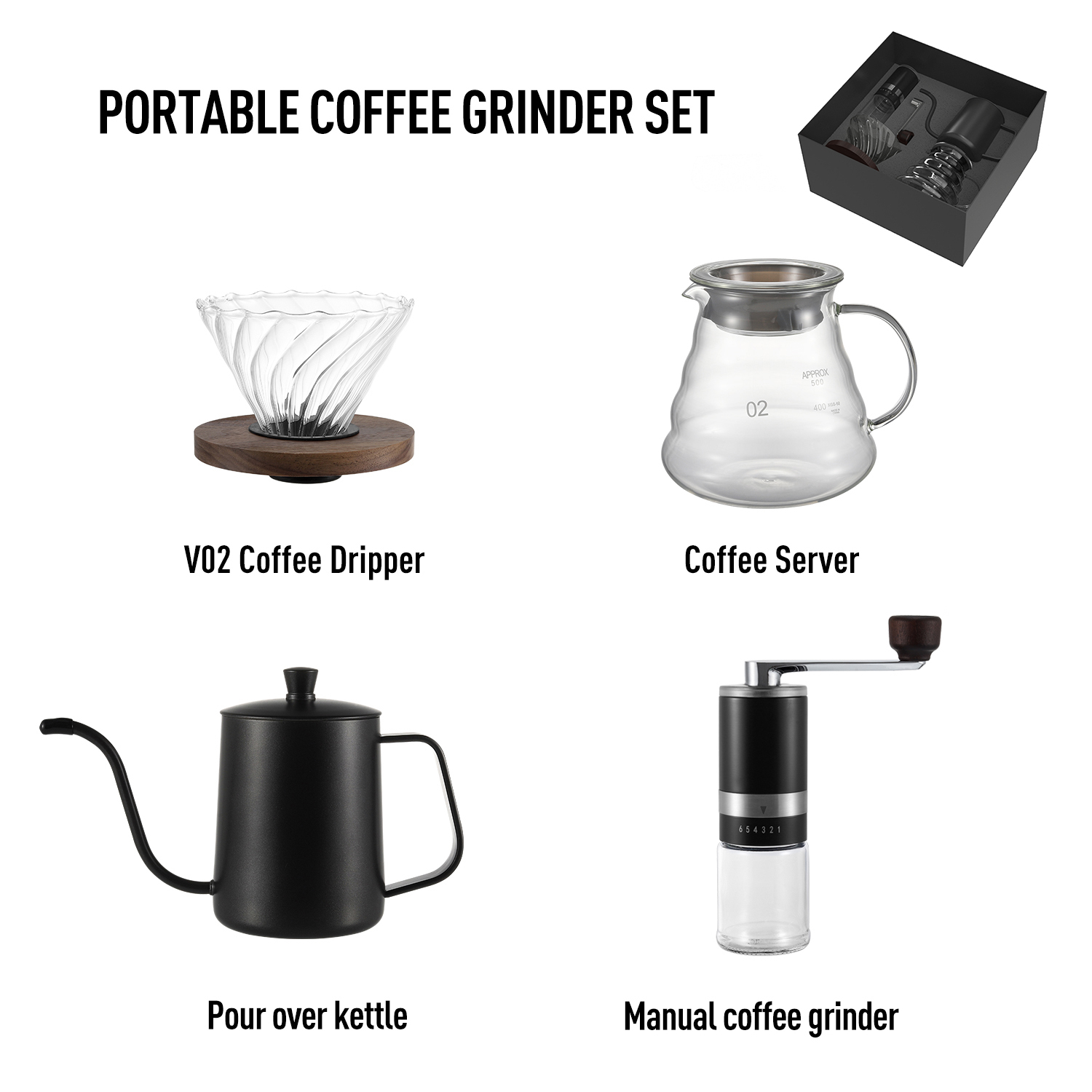 Pour Over Coffee Making Set 2 (1)