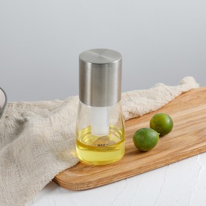 Versatile vaporisateur lwil oliv vè pou kreyasyon gastronomik