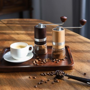 ODM Customized Manual Wood Coffee Grinder