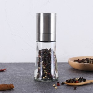 ODM Customized Portable Stainless Steel Pepper Mill with Ceramic Burr