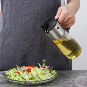 Customized Cooking Oil Dispenser with Glass Bottle