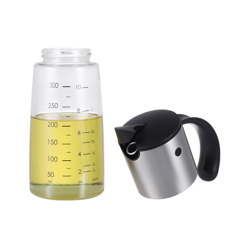 Customized Cooking Oil Dispenser with Glass Bottle 3